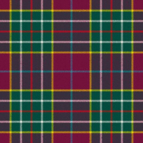George Watson's College tartan swatch