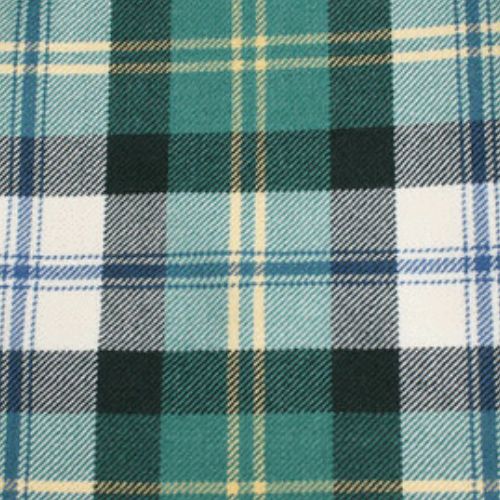 Gigha Green tartan swatch