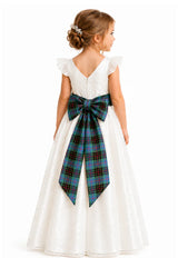 MacGregor Girl's Tartan Sash with Bow