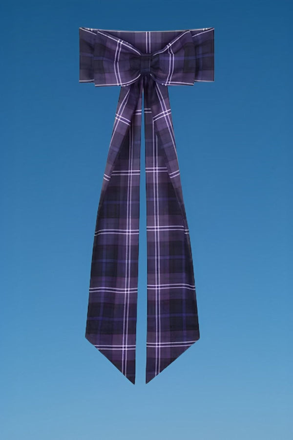 Girl's Tartan Sash with Bow