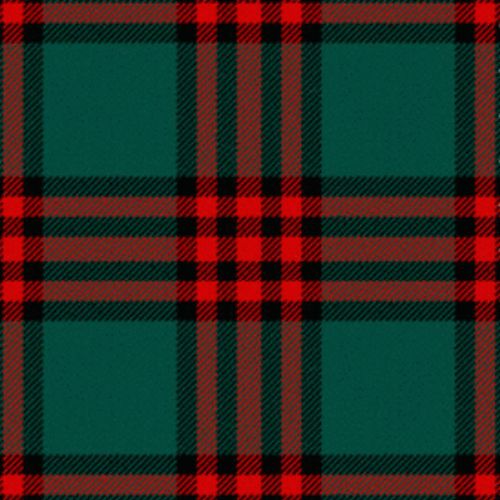 Glengarry tartan swatch