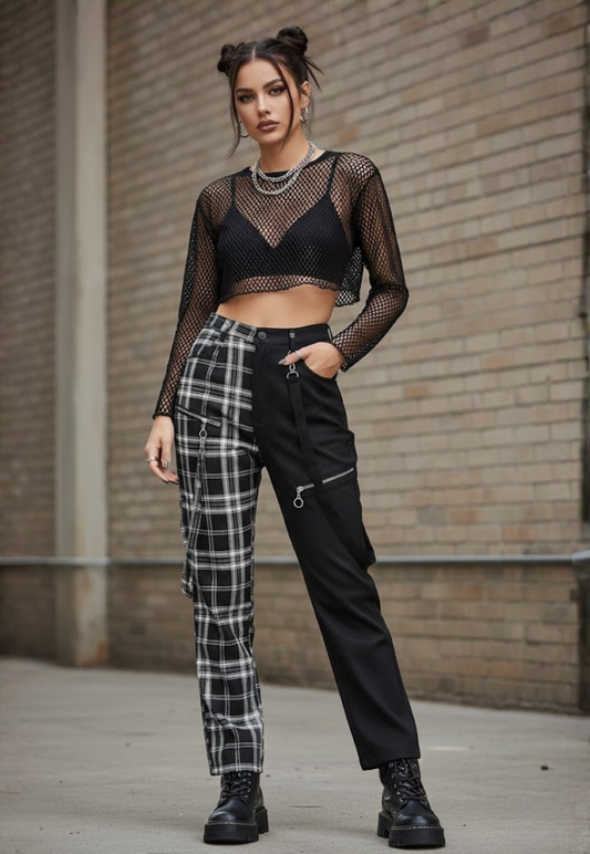 Buchanan Gothic Fusion Plaid-Utility Pant