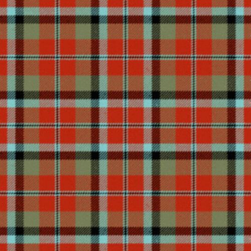 Graham Red Ancient Tartan swatch