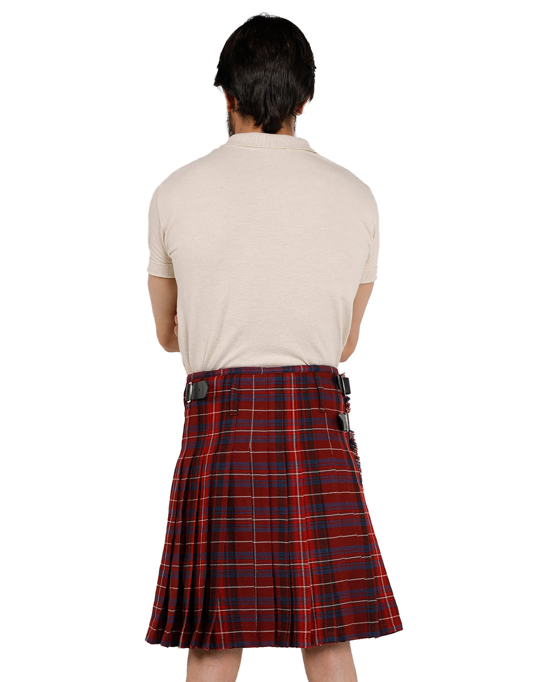 Back look of Griffiths of wales Bespoke kilt