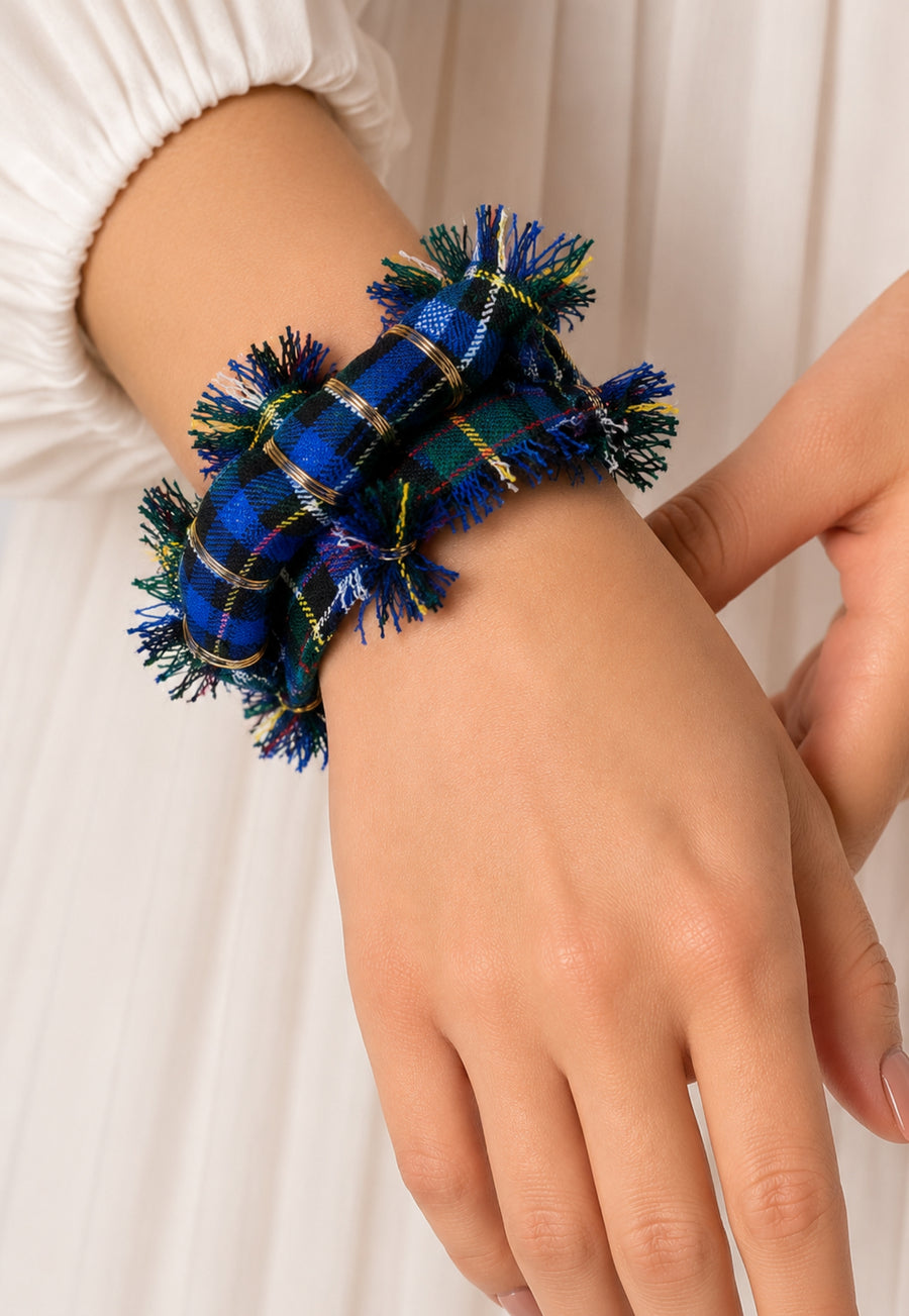 Handcrafted Tartan Bracelet