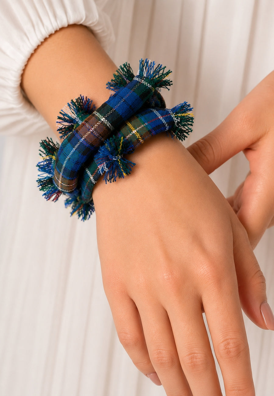 Handcrafted Tartan Bracelet