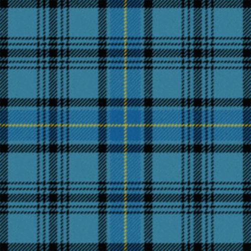 Hannay Blue Ancient Tartan swatch