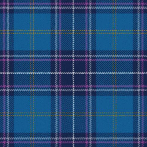 Heirloom Alba Blue tartan swatch