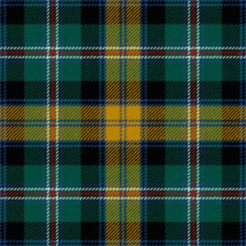 Hibernians US (Ancient Order of Hibernians) tartan swatch