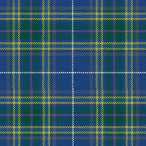 Highland District tartan swatch