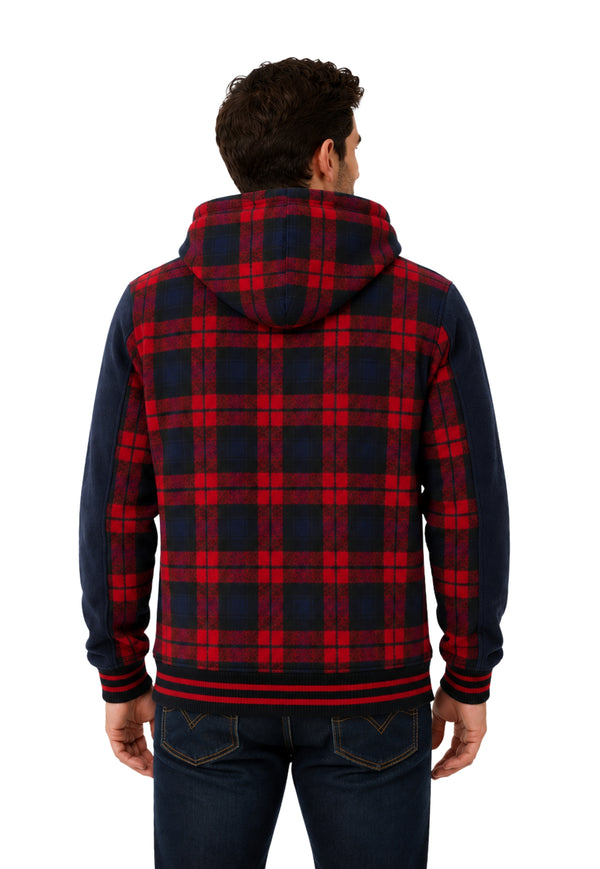 Highlander Sleeve Panel Hoodie - Back View