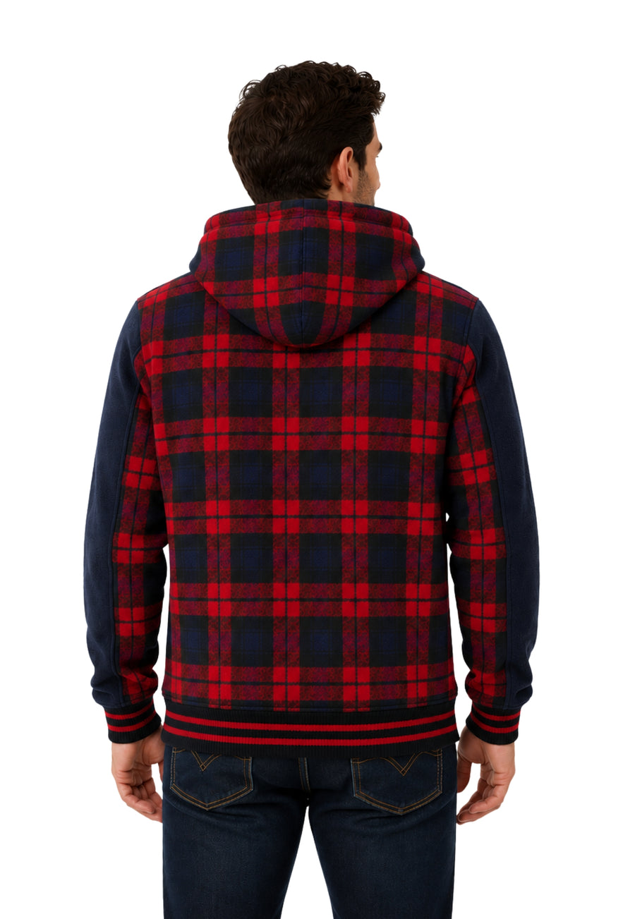 Highlander Sleeve Panel Hoodie - Back View