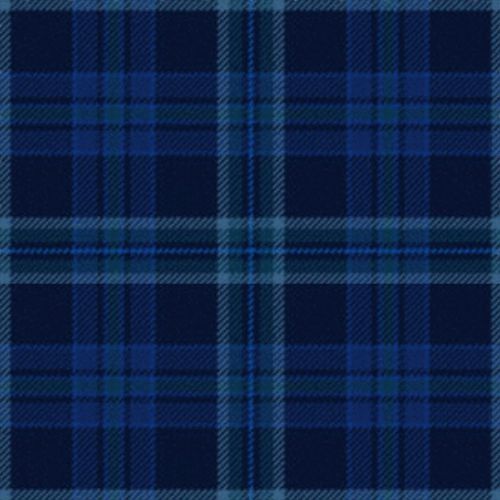 House of Merchiston Blue tartan swatch