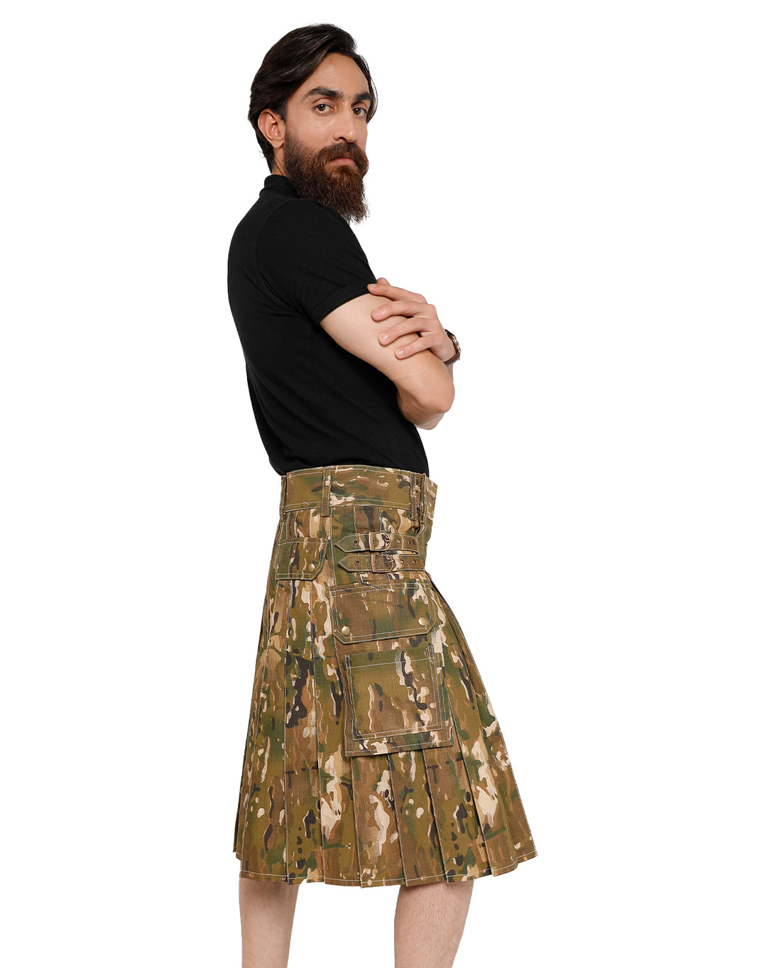 Side view of Hunter's Stealth Kilt