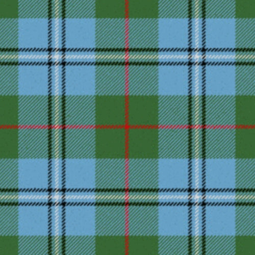 Irvine of Glentulchan Tartan swatch