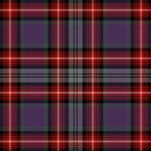 Isle of Arran tartan swatch