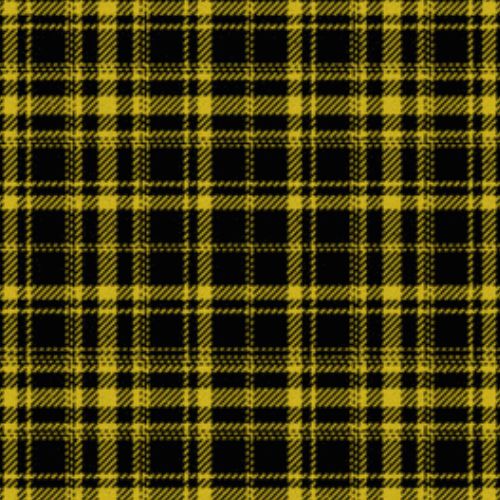 Justus Yellow Black Tartan