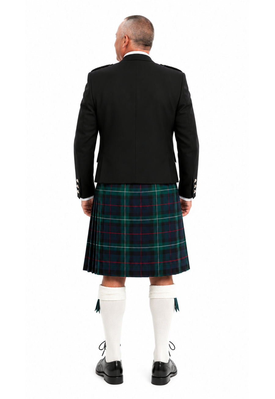 Kilkenny Kilt Outfit  - Back View