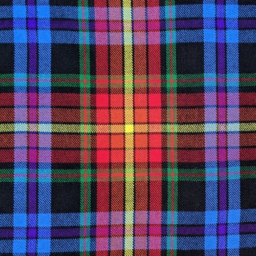 Pride Of LGBT tartan swatch