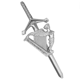 Épingle de kilt écossais Lady Harp