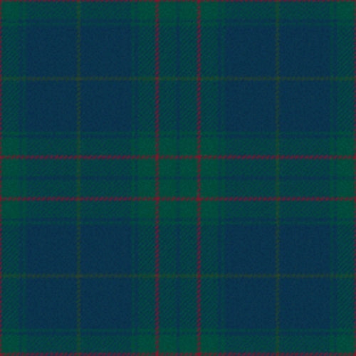 Land's End Blue tartan swatch