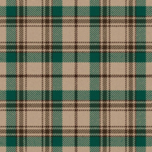 Land's End Camel tartan swatch