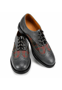 Leather Tartan Brogues