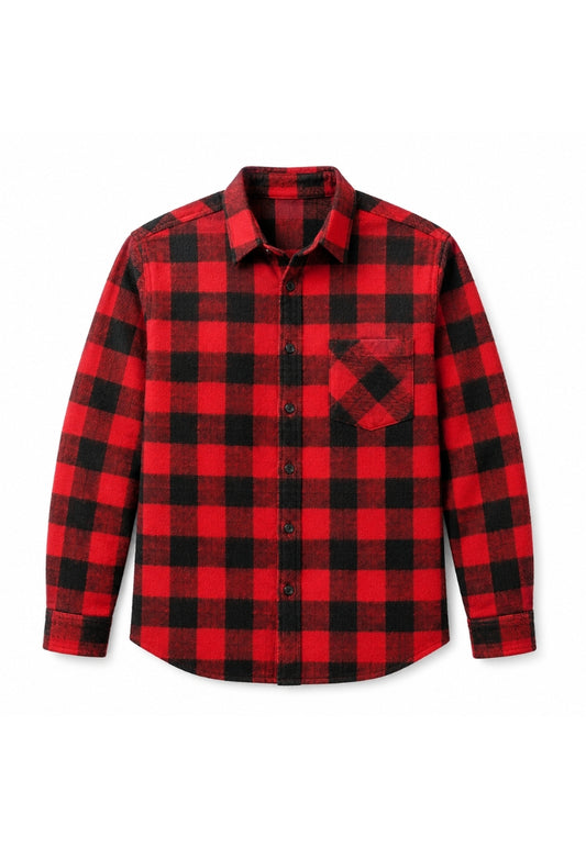 Lochaber Buffalo Check Flannel Shirt