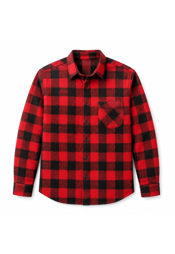 Lochaber Buffalo Check Flannel Shirt