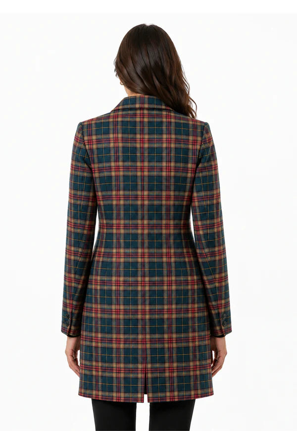 Gordon Longline Tartan Jacket