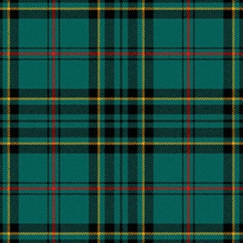 MacArthur-Fox Green tartan swatch