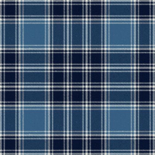 MacDonald Lord of the Isles Hunting Blue tartan swatch
