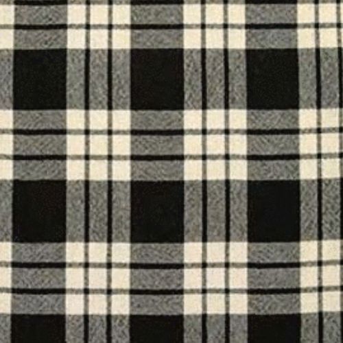 MacFarlane Black and White Ancient Tartan