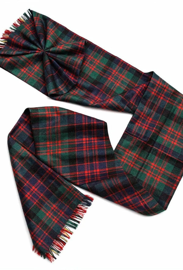 MacDonald Bow Rosette Tartan Mini Sash