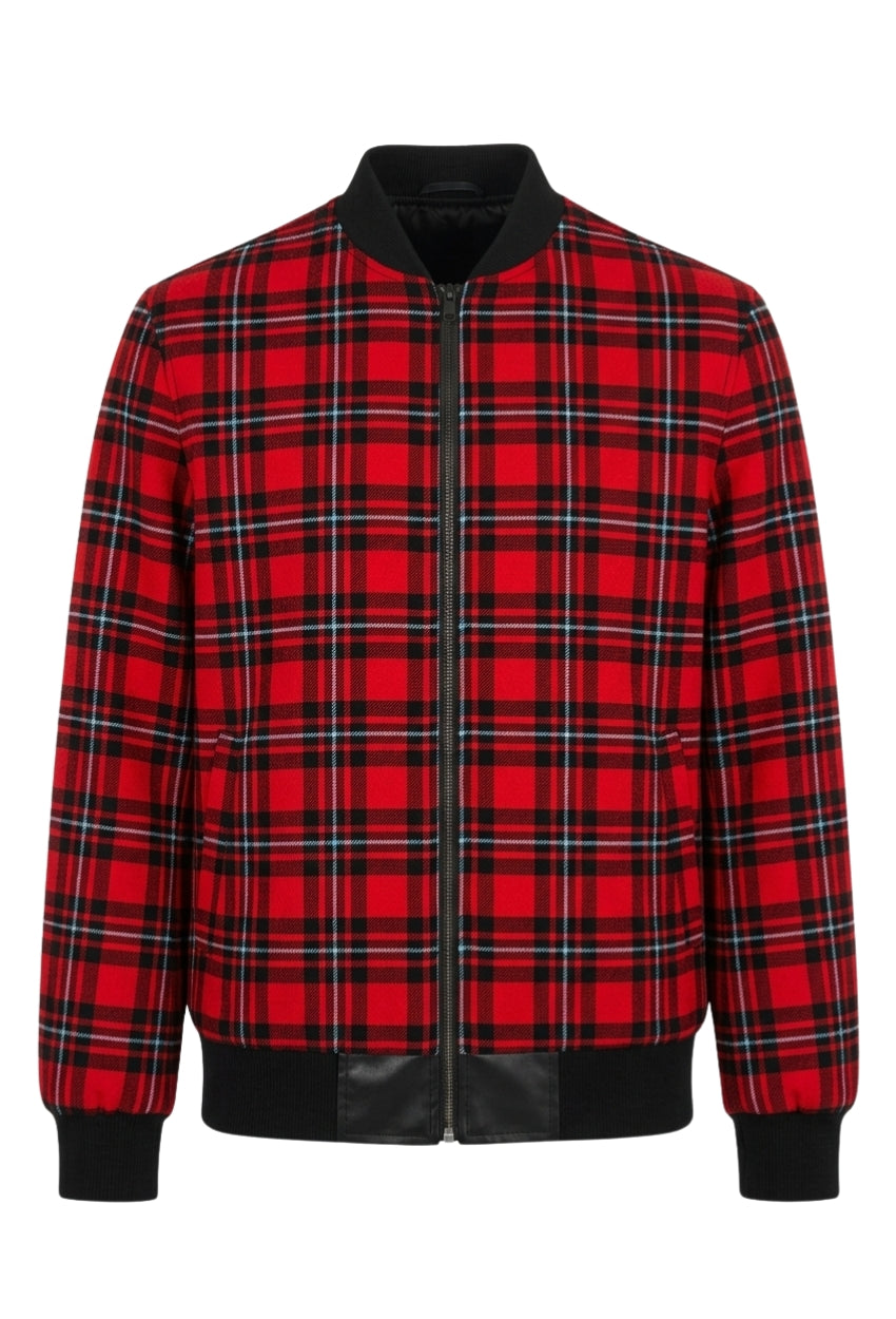 MacGregor Plaid Bomber Jacket