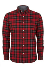 Macgregor Tartan Plaid Long Sleeve Button Shirt