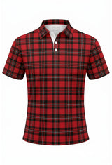 MacGregor Plaid Polo Shirt
