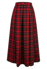 MacGregor Side Fasten Maxi Skirt – Vintage Urban Style