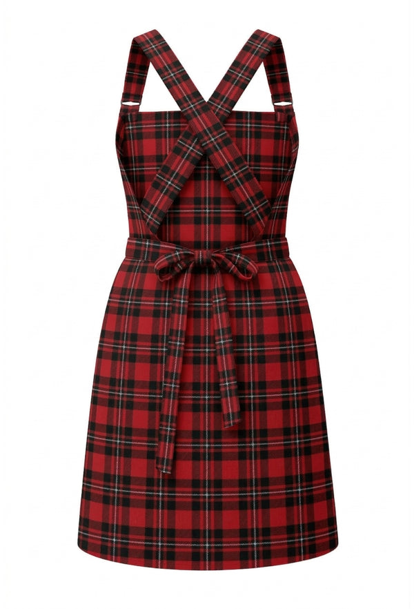 MacGregor Tartan Cross Back Apron