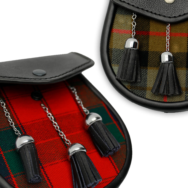Matching Tartan Sporran - sides
