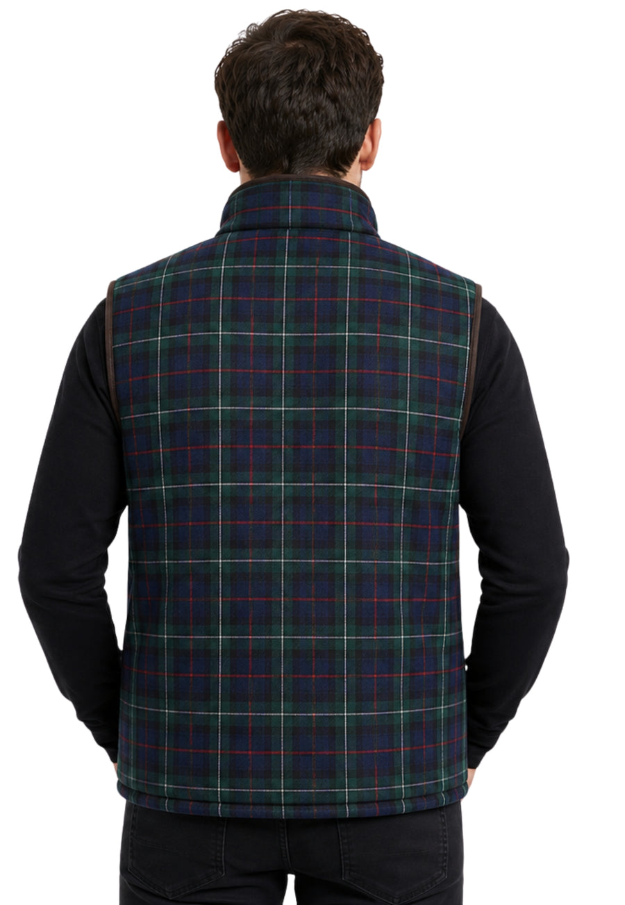 Gordon Men's Tartan Gilet