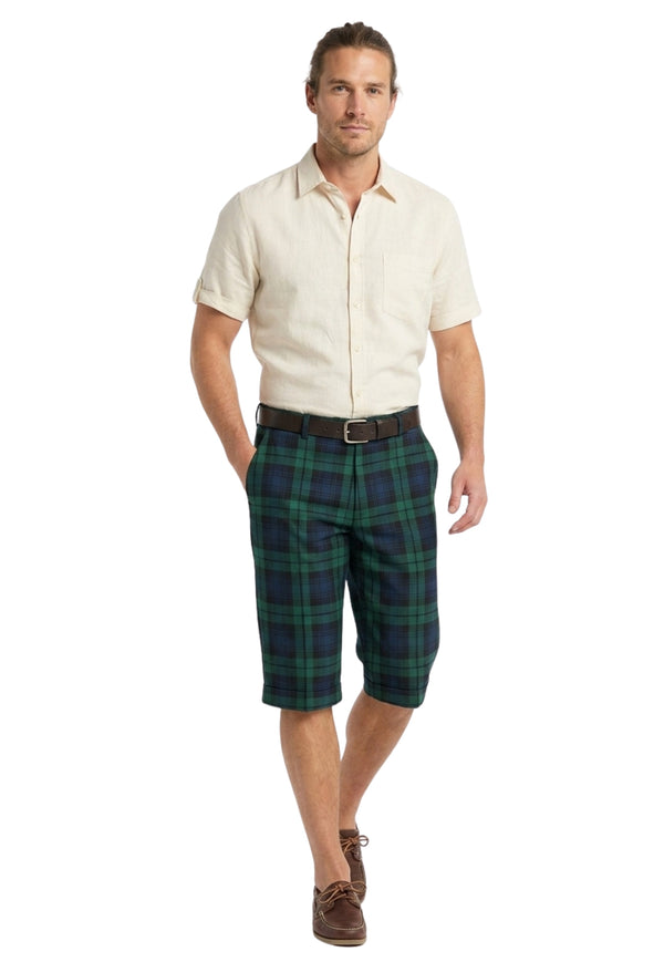 MacKenzie Men's Tartan Shorts