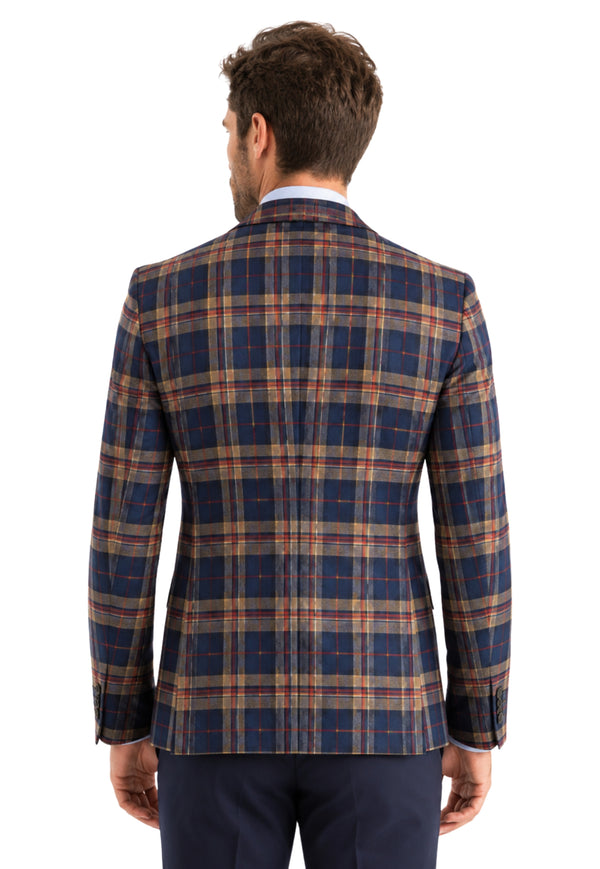 MacKenzie Men's Tartan Suit Jacket