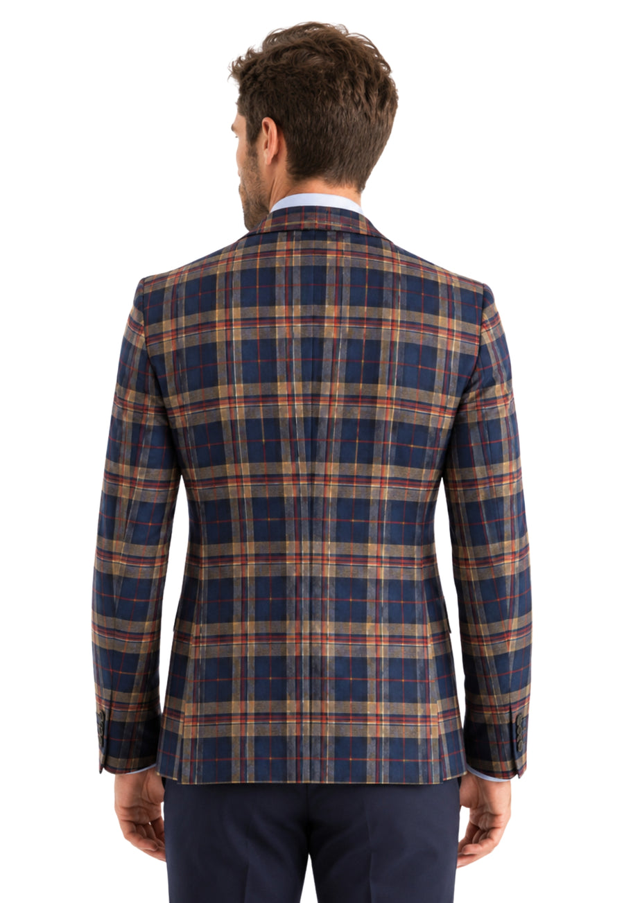 Royal Stewart Men's Tartan Suit Jacket
