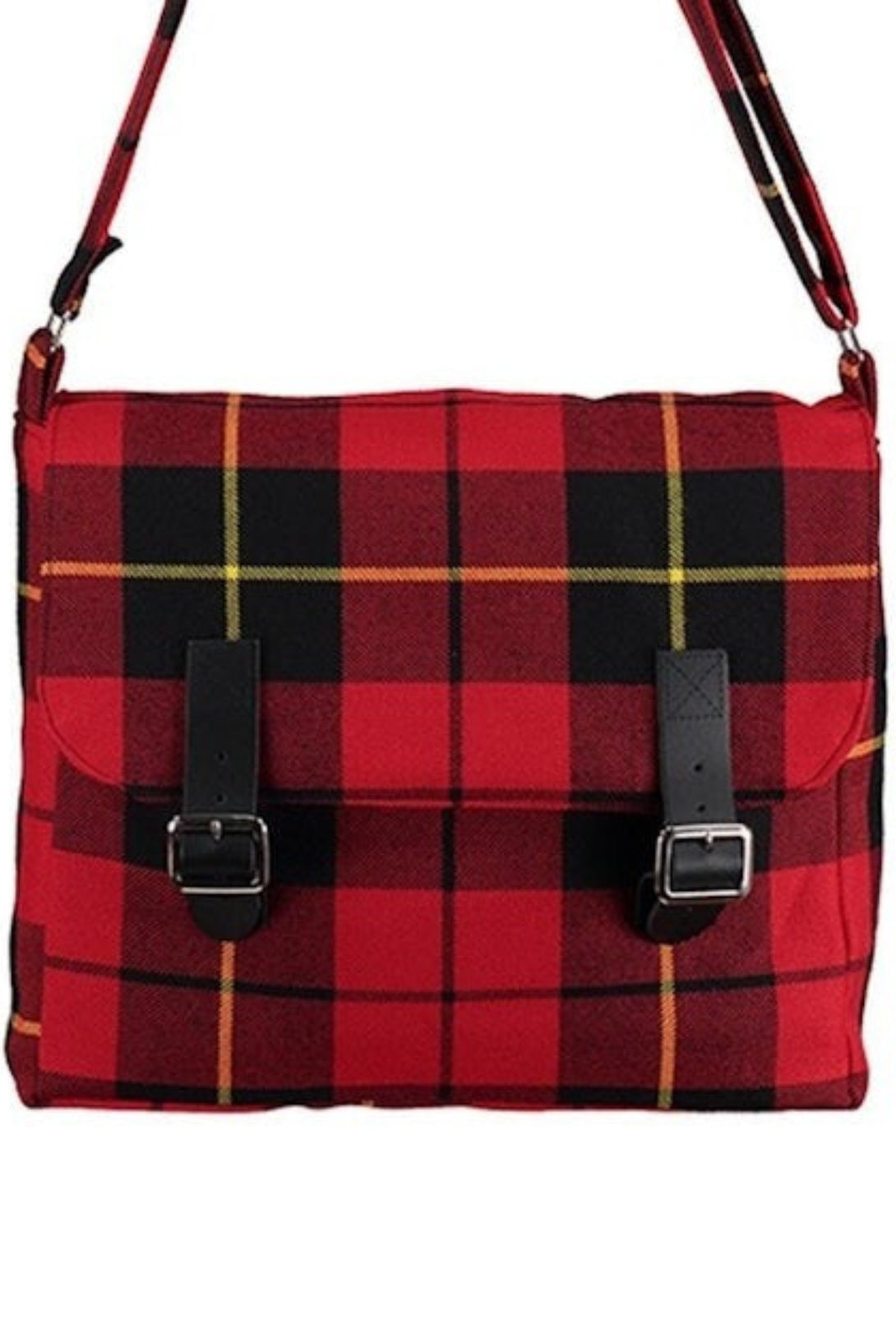 Messenger Bag in Tartan