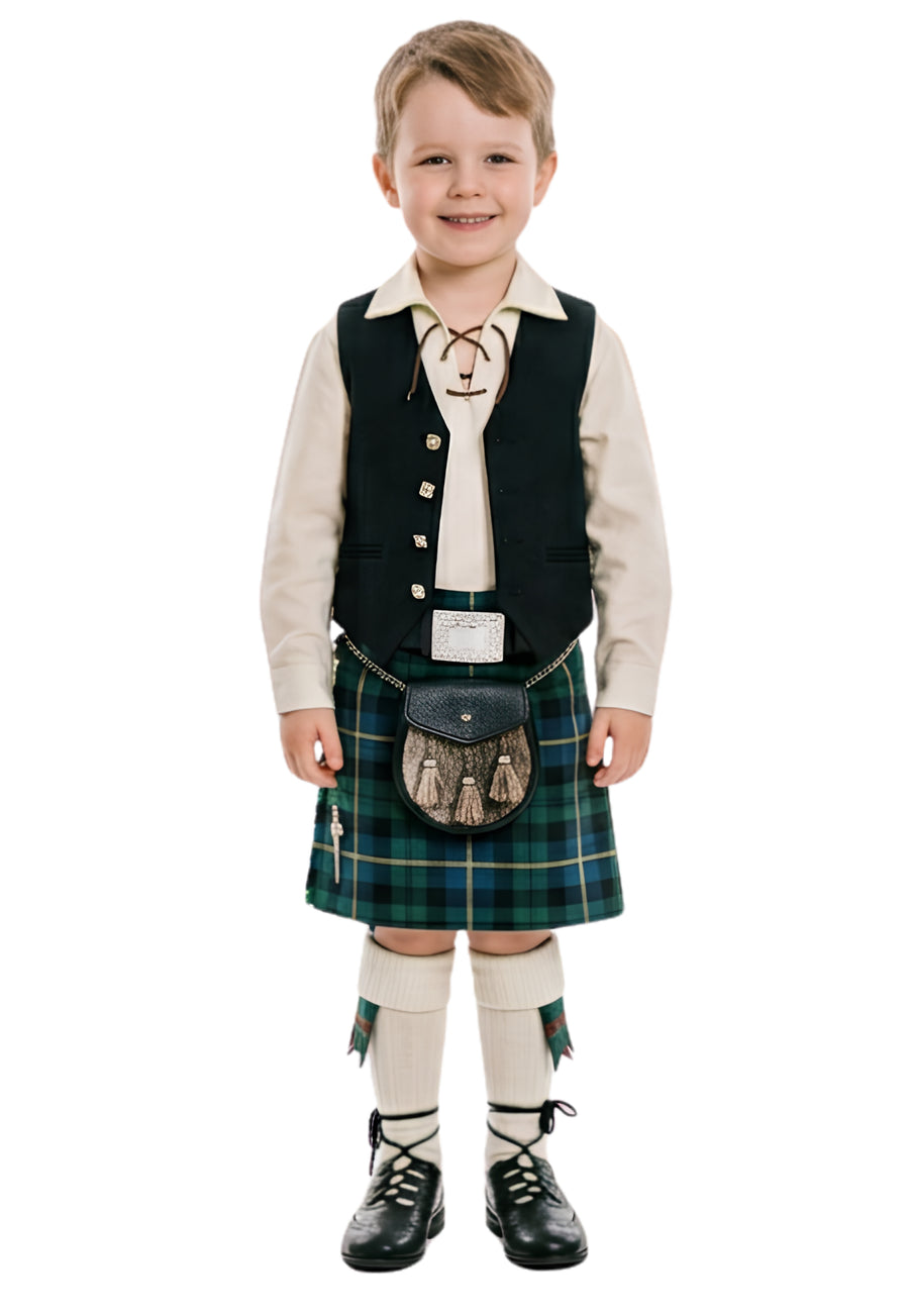 Mini Kilt Ring Bearer Outfit