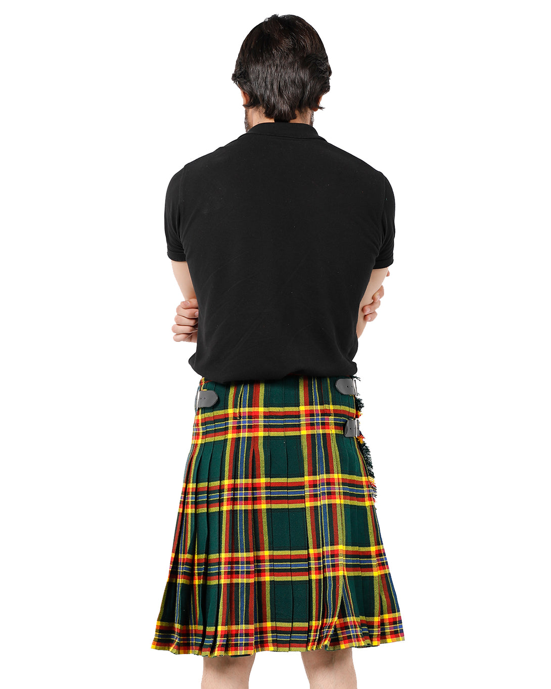 Back look of Moran Family Ubique Bespoke Kilt