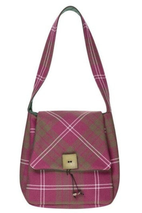 Buchanan Multi Pockets Tartan Shoulder Bag