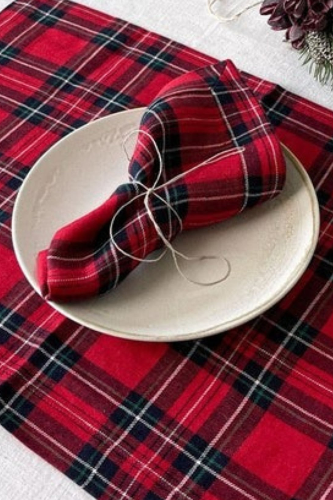 Napkins of Tartan