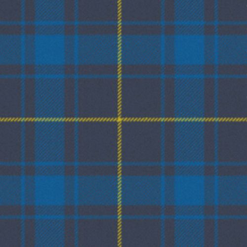 North Sea Commission tartan swatch